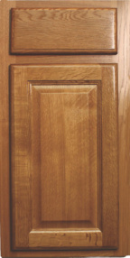 Raised Panel Regal Oak kitchen