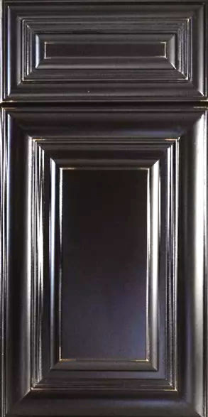 Antique Black cabinets