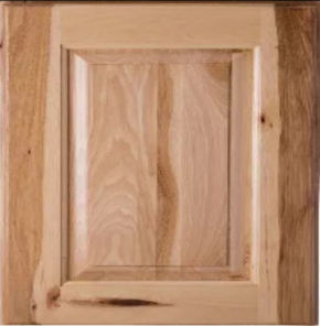 Hickory Raised Panel-Sample Door
