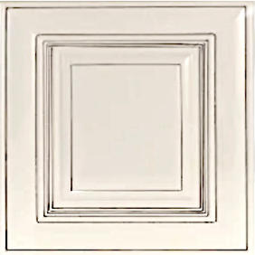 Antique white sample door