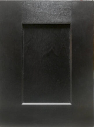 Black shaker sample door