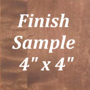 Charleston Walnut Finish Sample