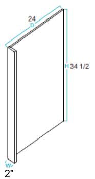 dishwasher return 2 inch
