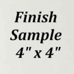 Lancaster White Finish Sample