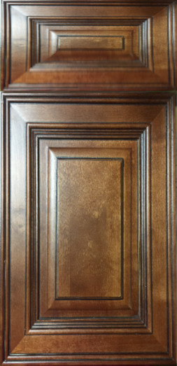 Mocha Glaze Cabinets