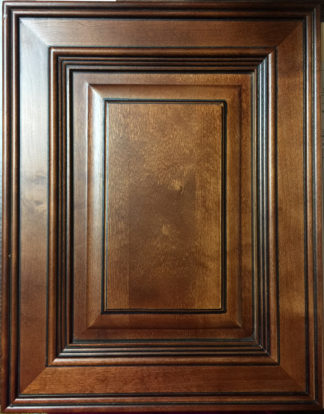 Mocha Glaze cabinets