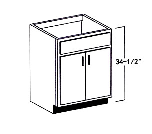 White Shaker Frameless_SB36